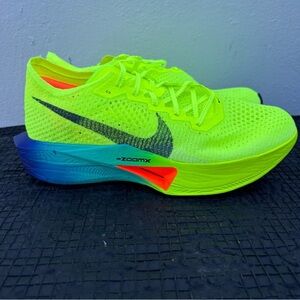 Nike ZoomX Vaporfly Next% 3 Fast Pack Womens Running Shoes Size 9 Volt Green NEW